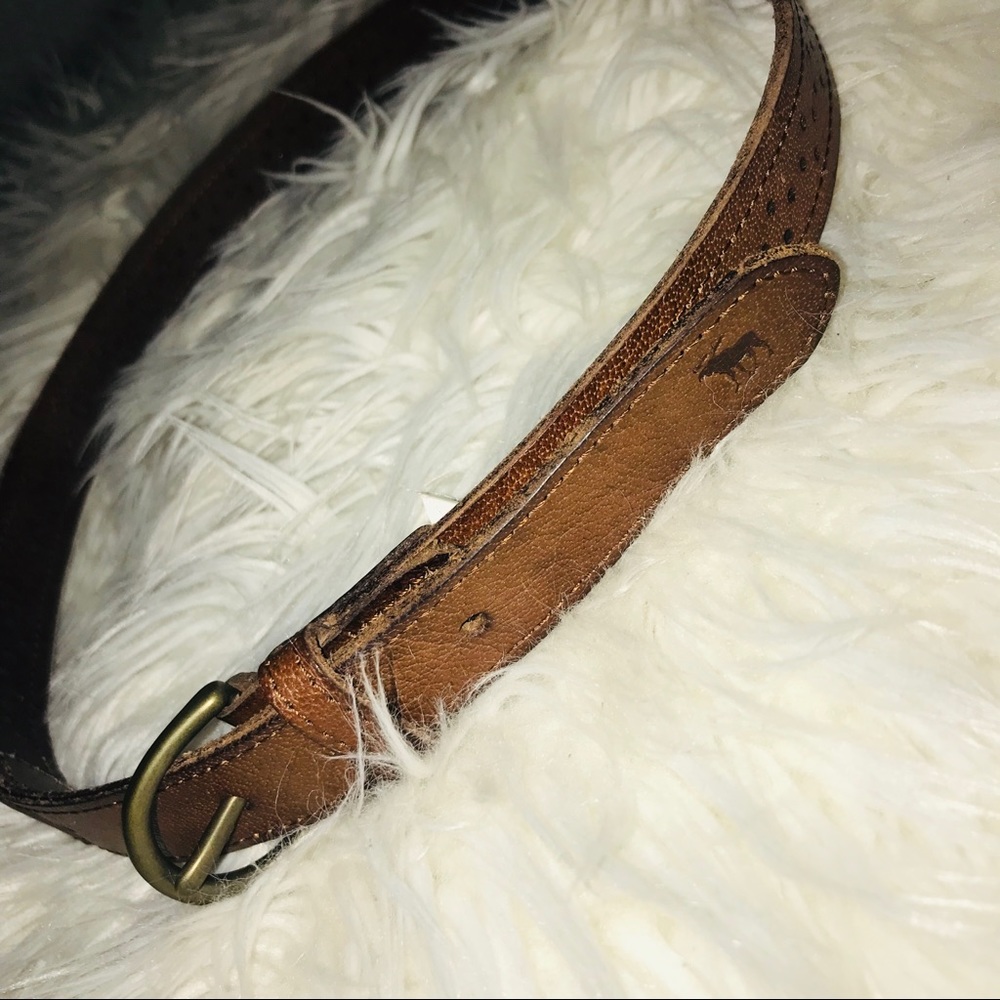 Kids Abercrombie Leather Belt